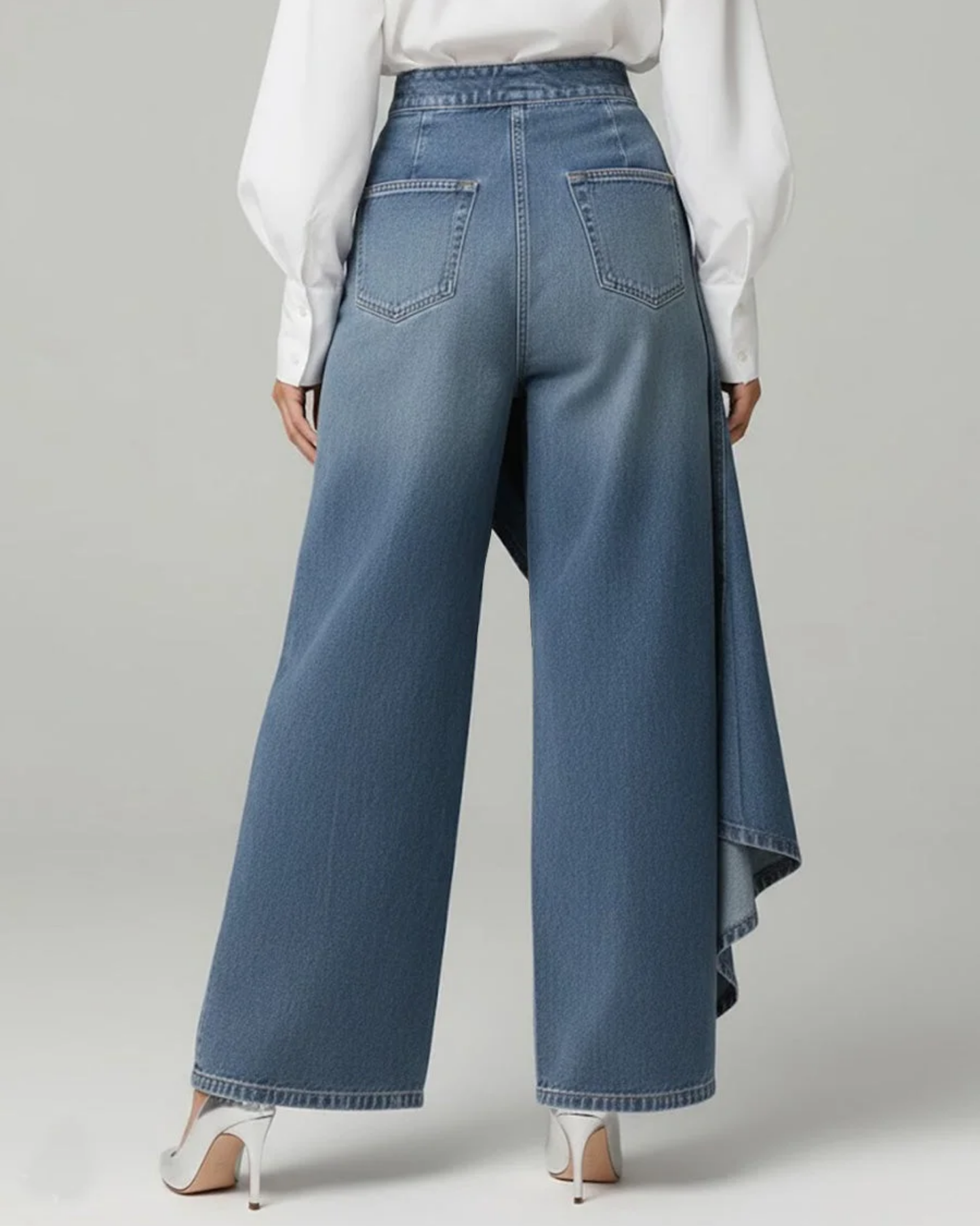 Carlota - Pantalones vaqueros cruzados