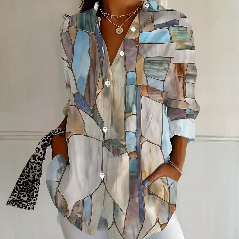 Irene - Camisa Informal Vintage