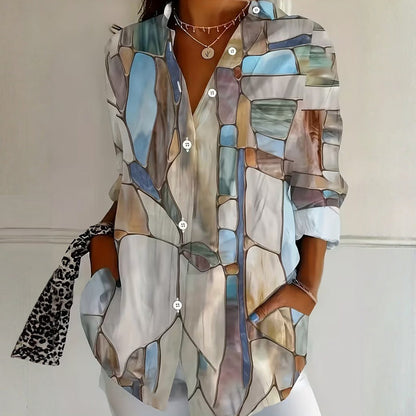 Irene - Camisa Informal Vintage