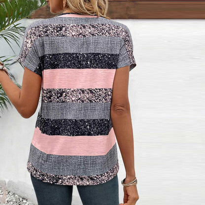 Júlia - Blusa a Rayas Informal