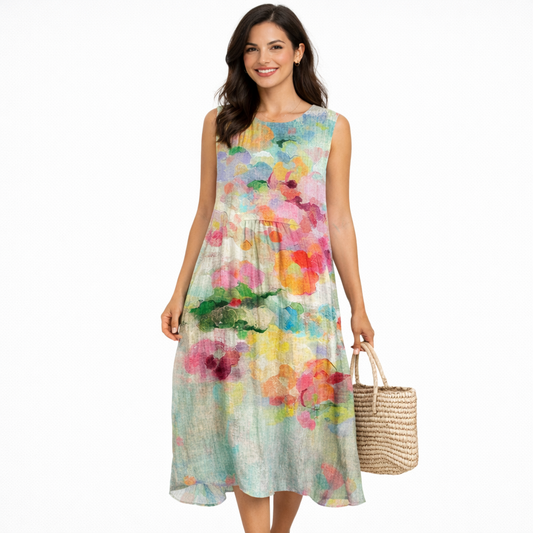 Aurora - Vestido Vintage de Colores