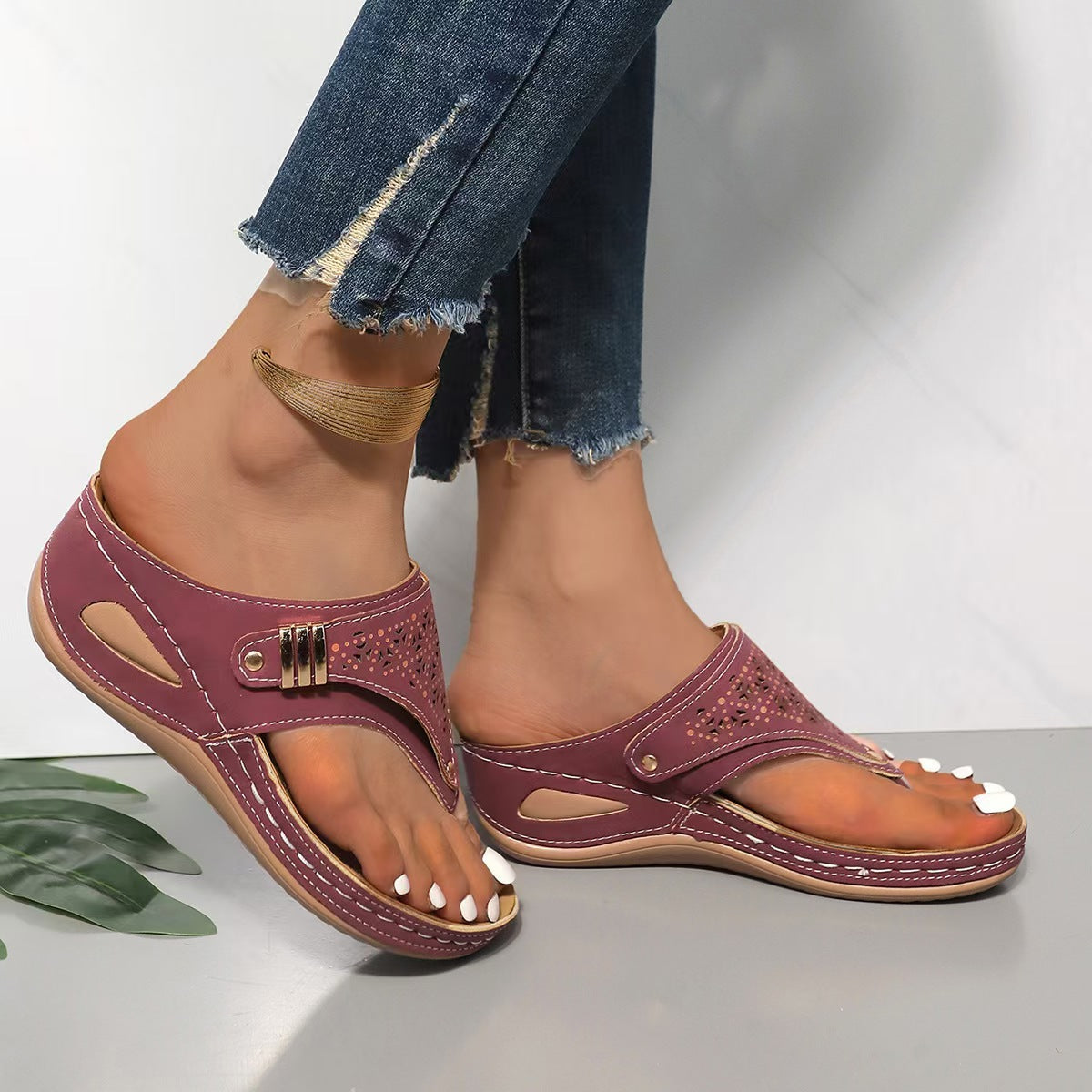 Mónica - Sandalias con Cuña