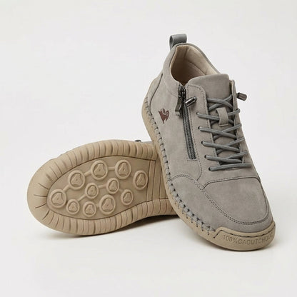 Laura – Cómodas Zapatillas Ortopédicas + Cremallera