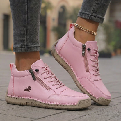 Laura – Cómodas Zapatillas Ortopédicas + Cremallera
