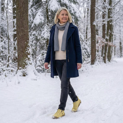 Laura – Cómodas Zapatillas Ortopédicas + Cremallera