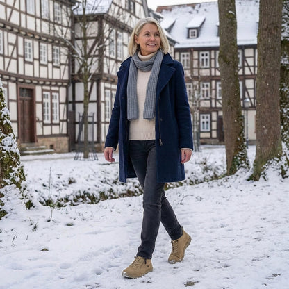 Laura – Cómodas Zapatillas Ortopédicas + Cremallera